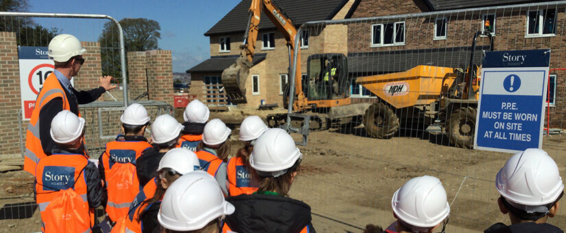 Local school children visit Highfields