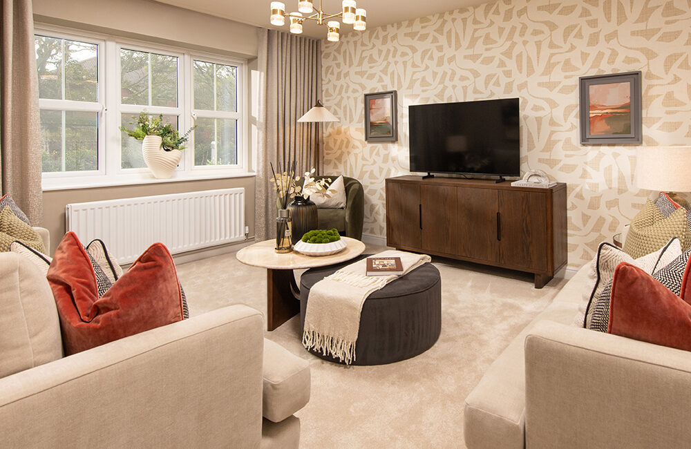 The Sanderson Lounge with TV and Sofas