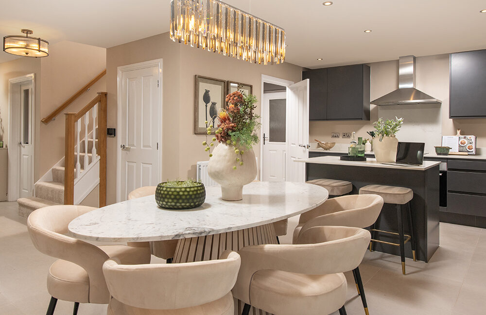 The Sanderson Kitchen Dining Family Area