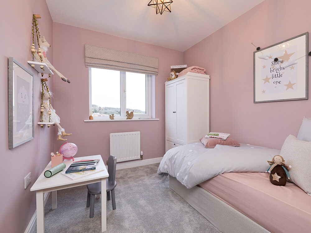 Borugham Show Home Pink Room