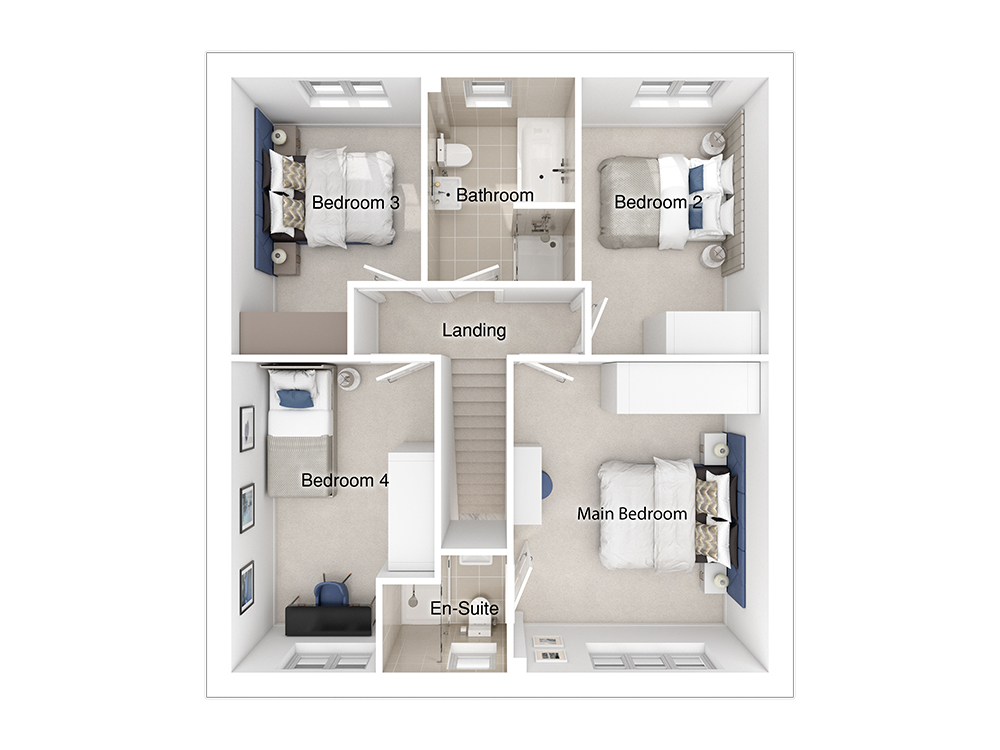 Pearson floorplan