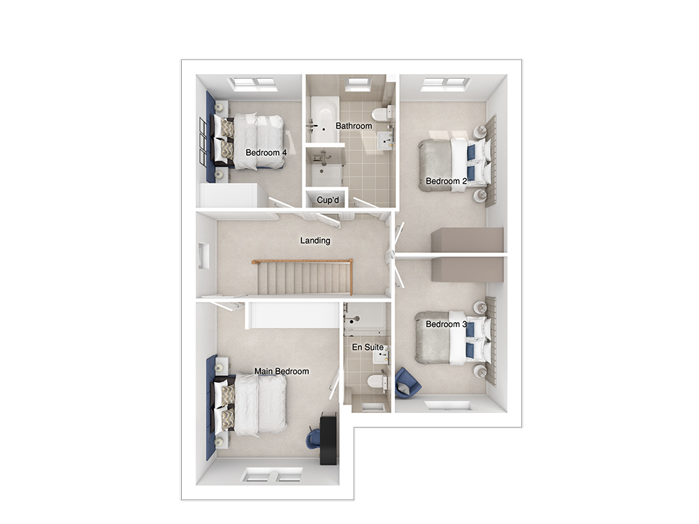 Sanderson floorplan