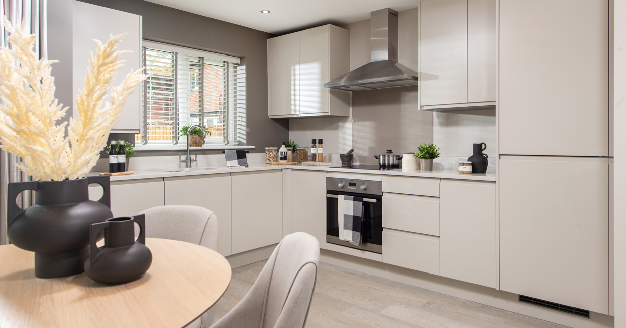 High specification designer kitchen with integrated AEG appliances