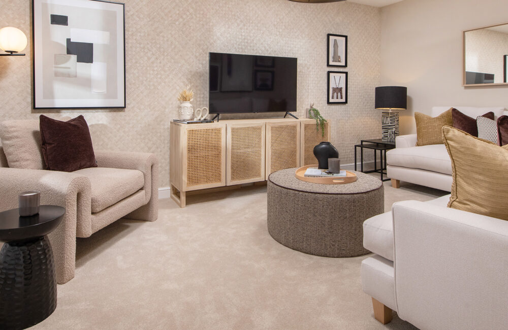 Sadler Woods The Spencer Show Home Lounge