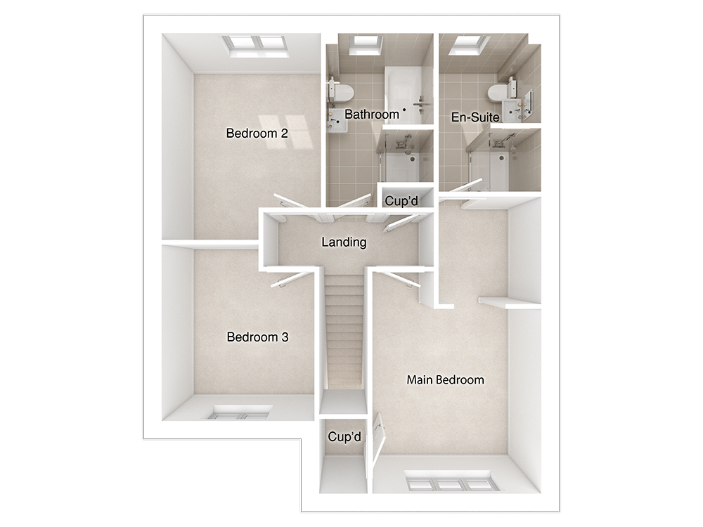 Butler floorplan