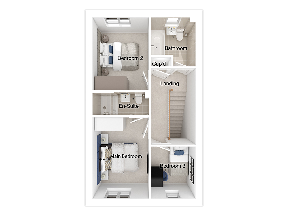 Harper floorplan