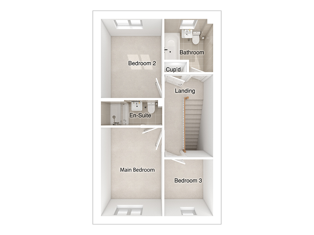 Harper floorplan