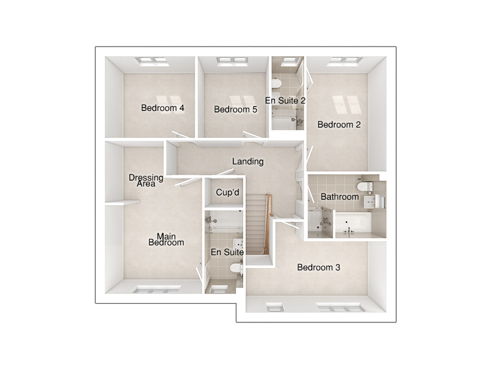 Milford floorplan