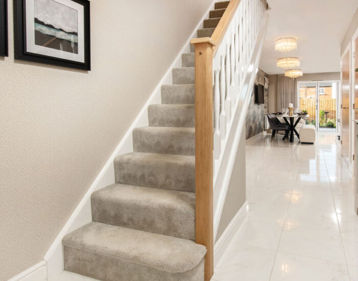 The Milford Entrance Hallway Stairs