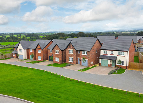 Brougham Fields Story Homes Street Scene