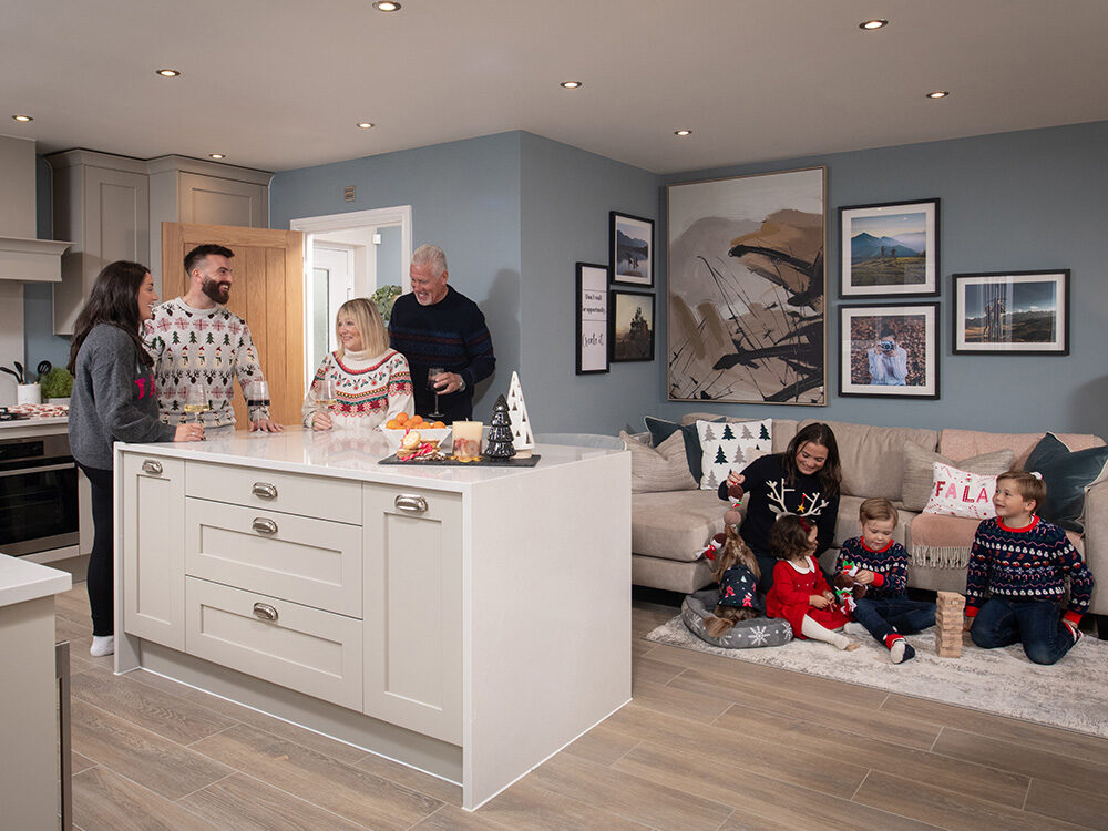 Image of Cranford show home at Christmas | Story Homes