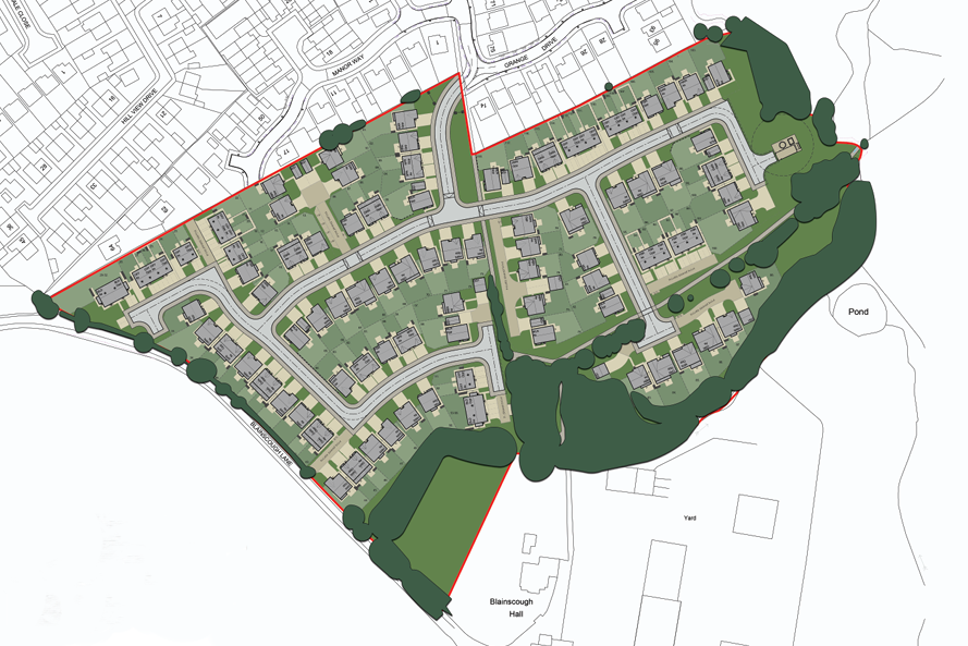 Image of Coppull development layout | Story Homes