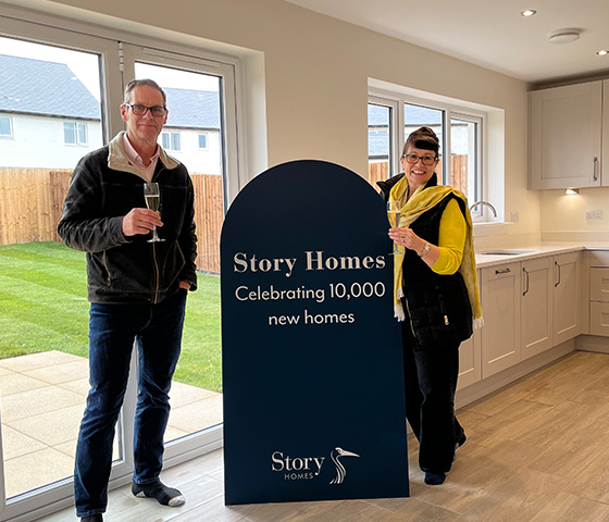 10,000 homes delivered