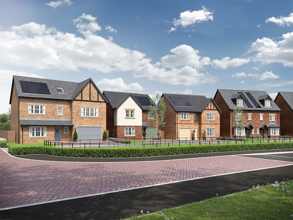 New show homes launching at development St. Andrew's Gardens, Thursby