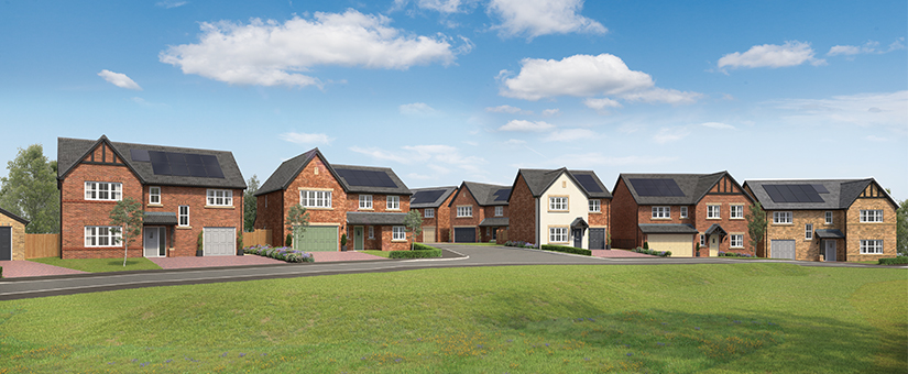 New development, Beaumont Grange in Beaumont Hill, Darlington, is launching