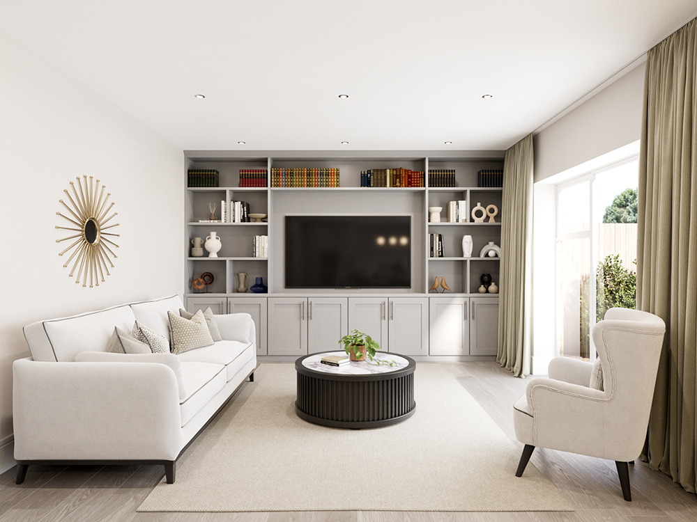 Capesthorne Family Room CGI