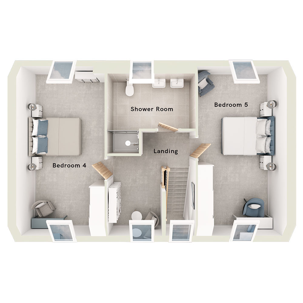 second floor floorplan