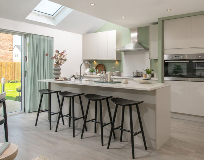 The Dawson Kitchen Island and Dining Area