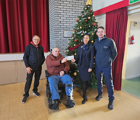 Story Homes provides financial donation to local community centre in Eaglescliffe
