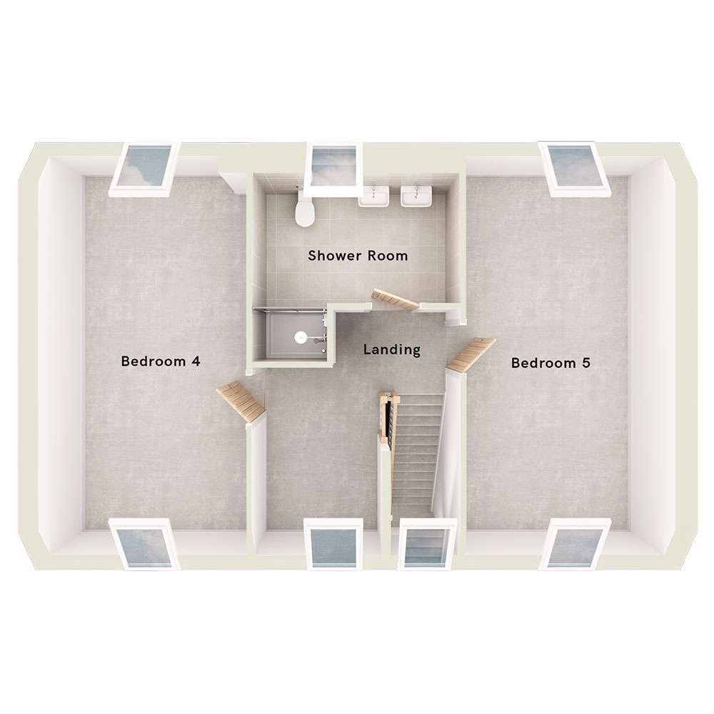 second floor floorplan