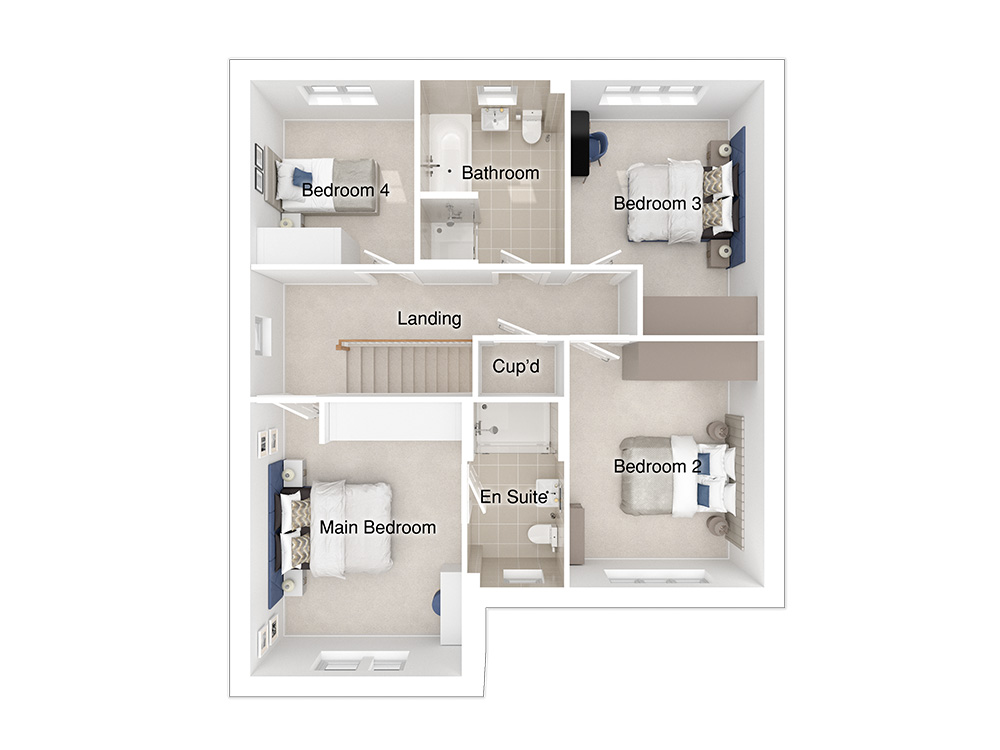 Linford floorplan
