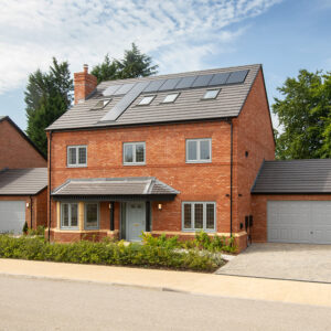 External street scene at Fulshaw Manor, Wilmslow.
