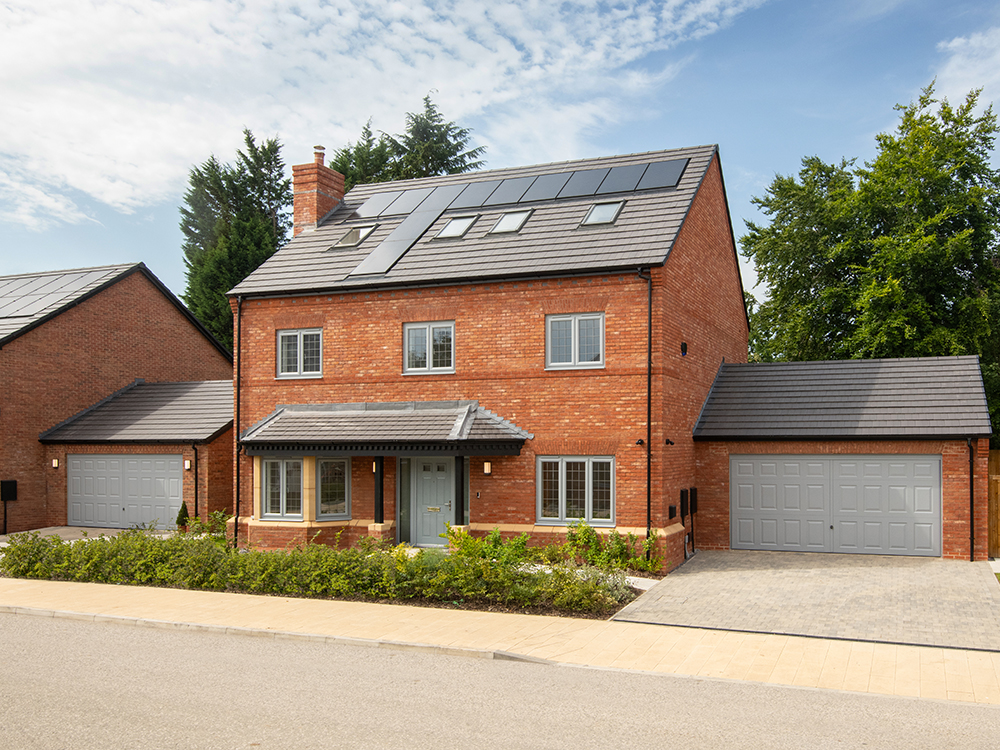 External street scene at Fulshaw Manor, Wilmslow.