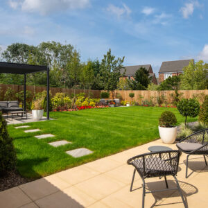 Garden at Elmbrook Park, Coppull.