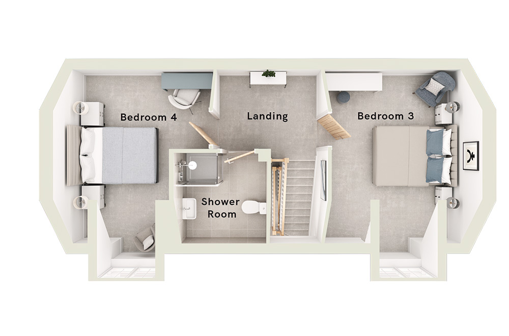 second floor floorplan