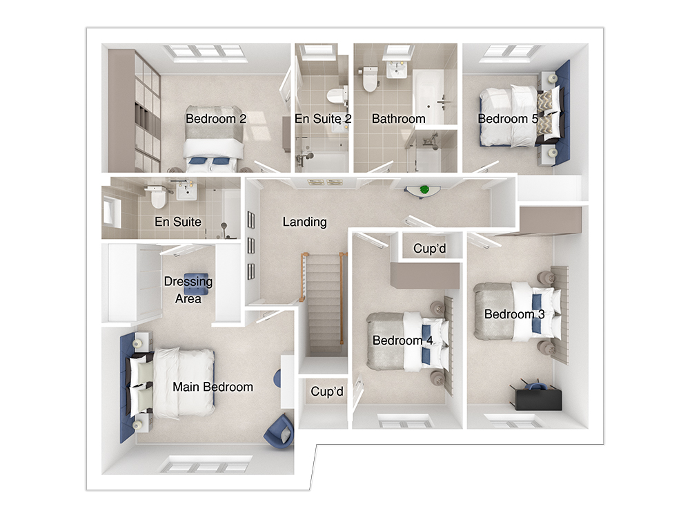 Rutherford floorplan