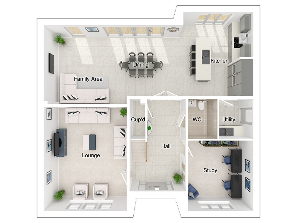 Rutherford floorplan