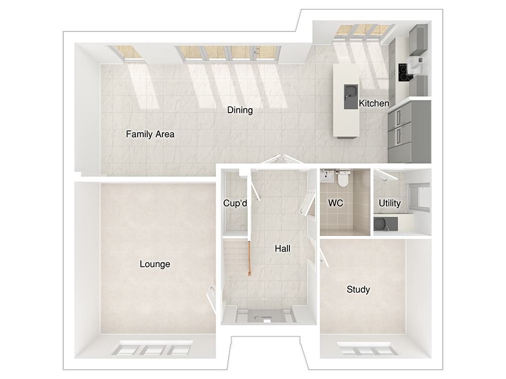 Rutherford floorplan