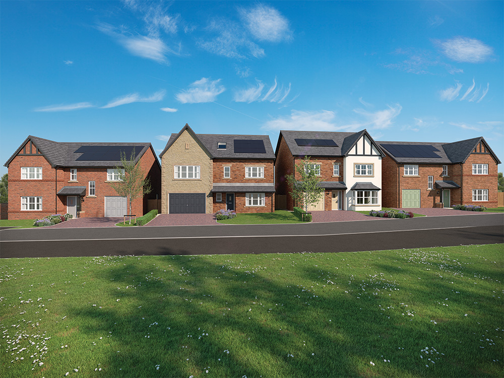 Stonebrook Meadows CGI1 StreetScene P1 4 V1 CGI 1000x750