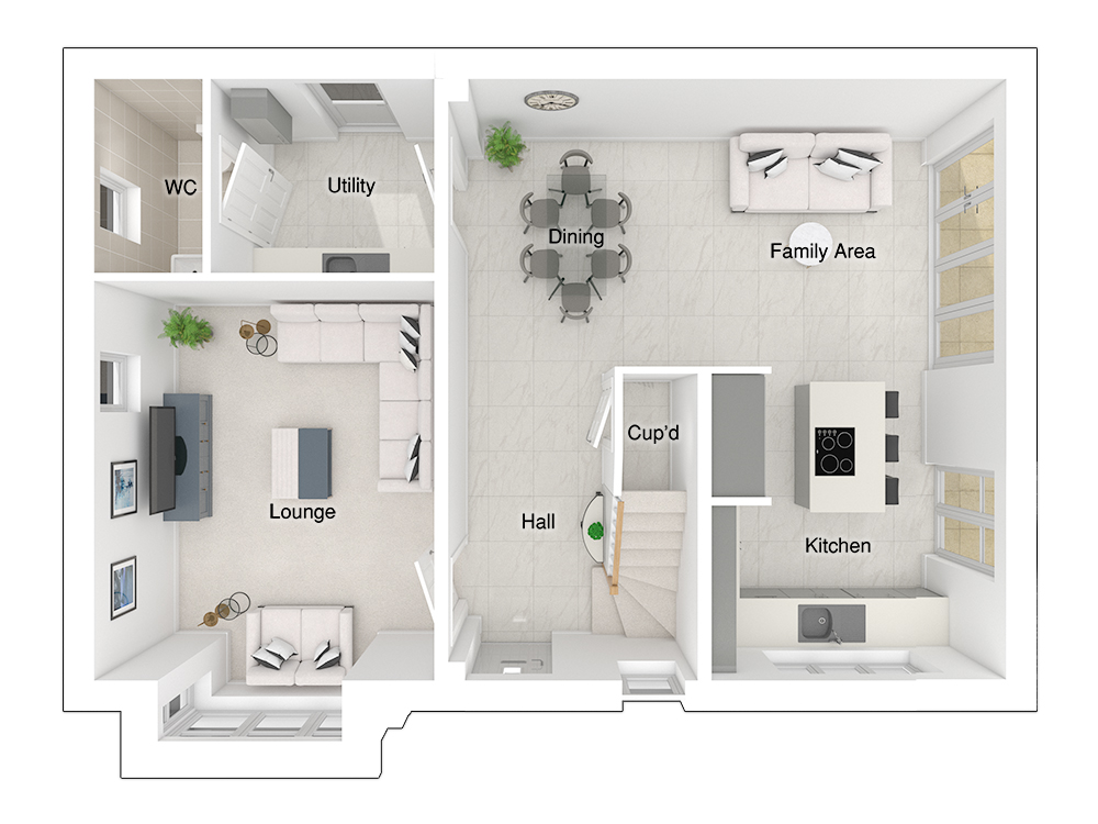 ground floor floorplan