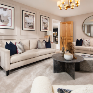The Middleton 6 bedroom detached living room
