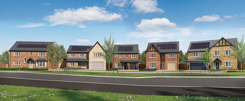 New development, Heritage Fields in Tanfield is launching