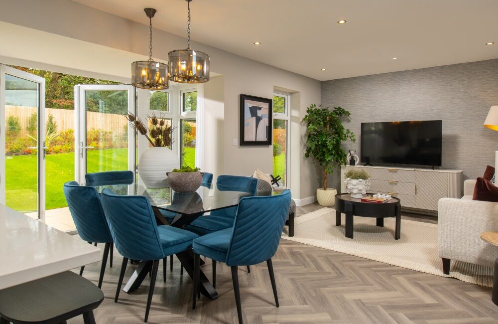 Dining/family area in the Hewson.