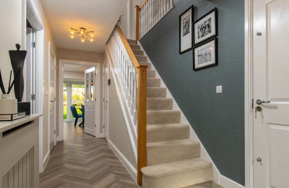 Hallway in the Hewson.