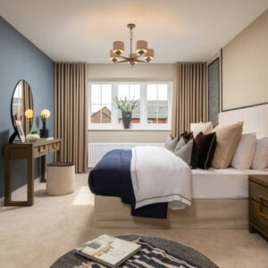 Main bedroom in the Hewson.