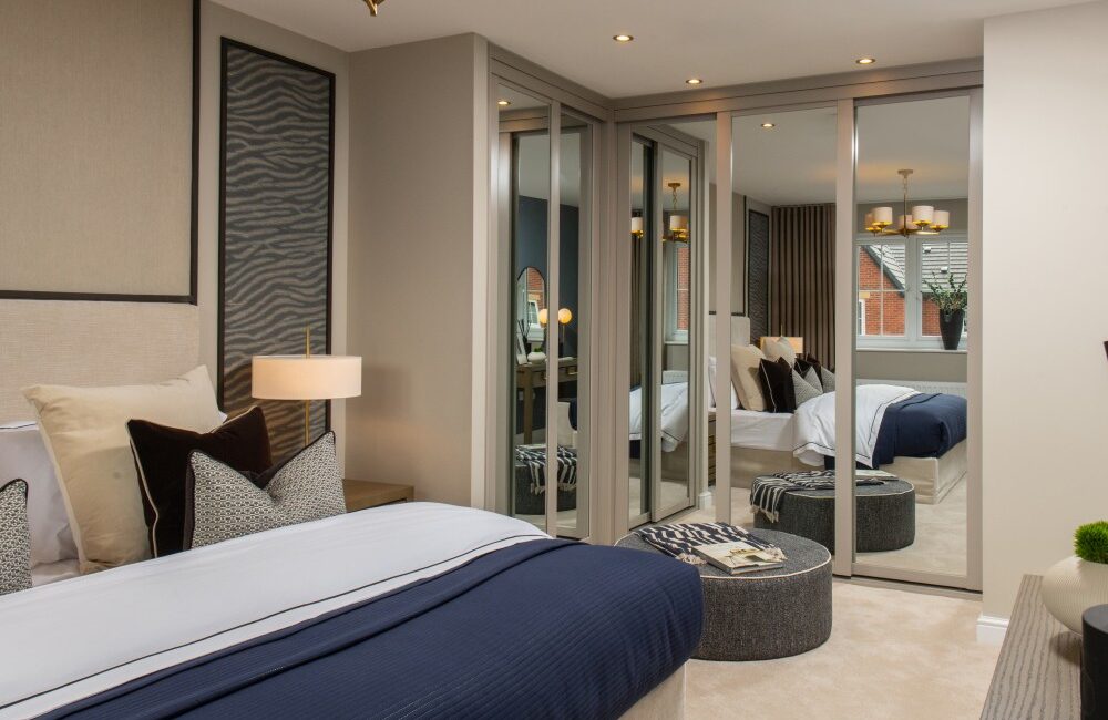 Main bedroom in the Hewson.