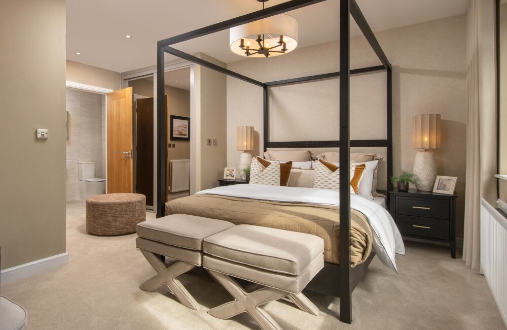 Main bedroom in the Charlton.