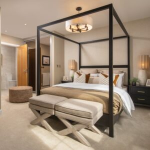 Main bedroom in the Charlton.
