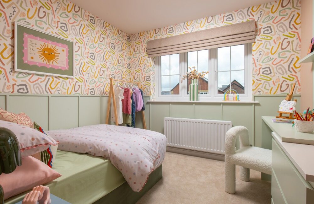 Childs bedroom in the Hewson.