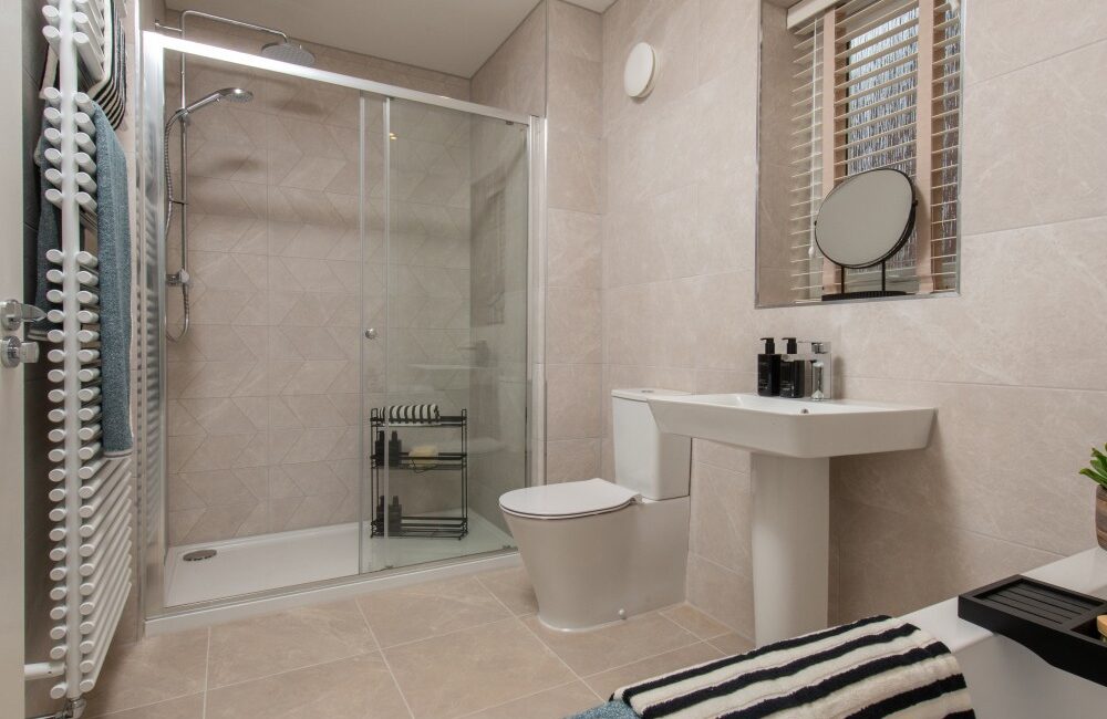 Bathroom in the Hewson.