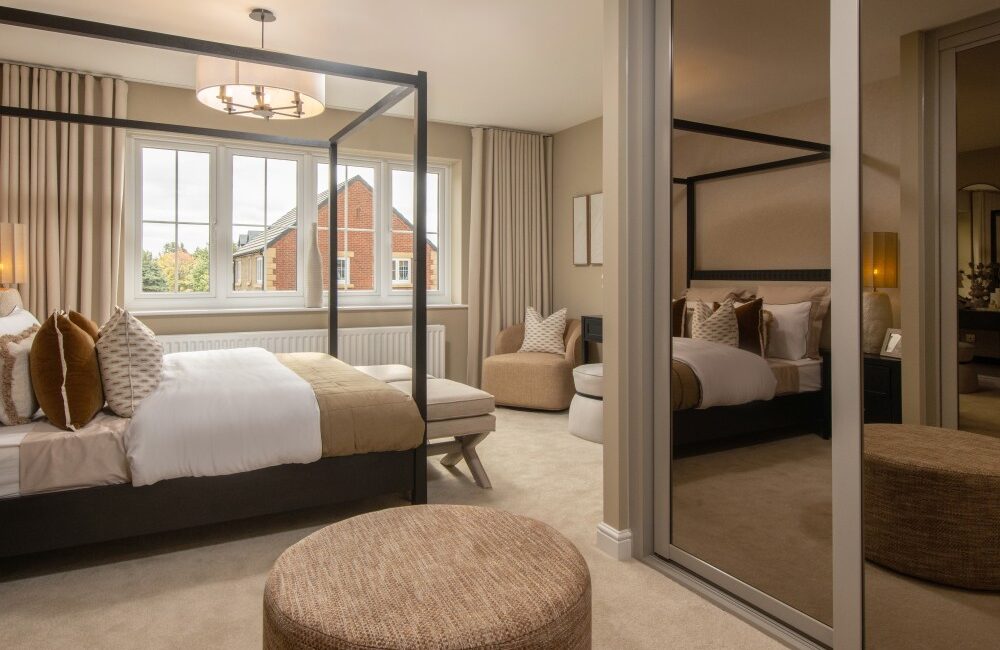 Main bedroom in the Charlton.