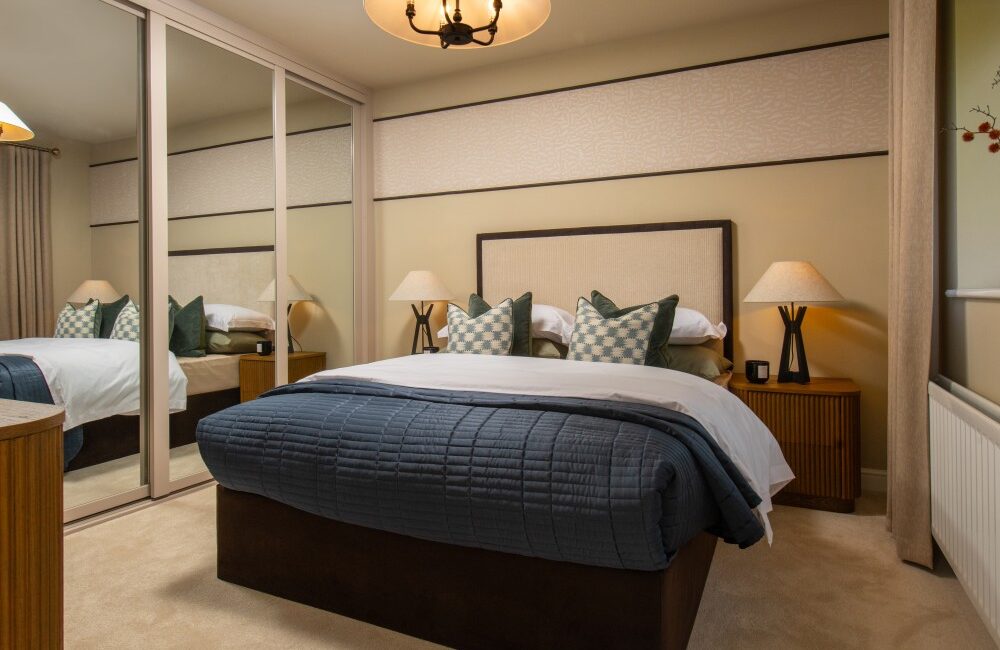 Bedroom 2 in the Hewson.