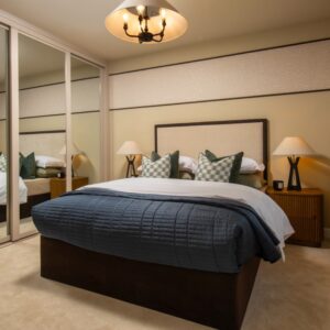 Bedroom 2 in the Hewson.