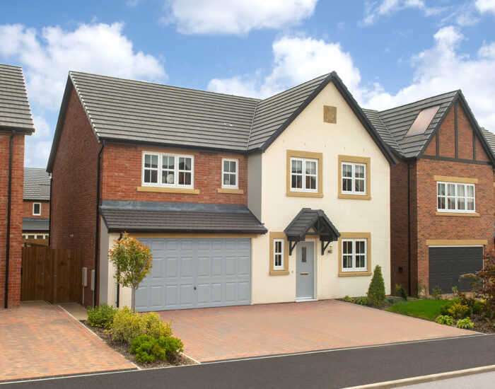 External of plot 12 Masterton at Longton Grange