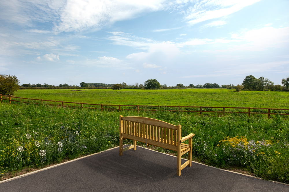 View across the fields at the Longton Grange development