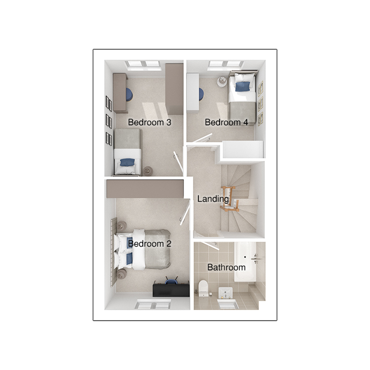 Rushford floorplan